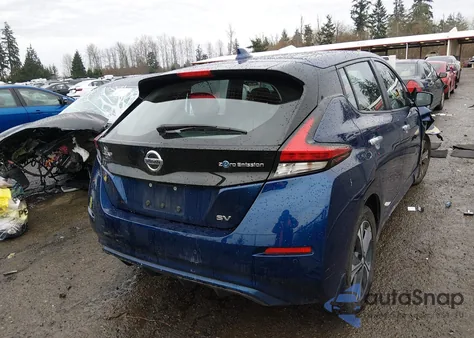 2020 Nissan Leaf Sv 40 Kwh from USA, damaged, VIN 1N4AZ1CP7LC302452